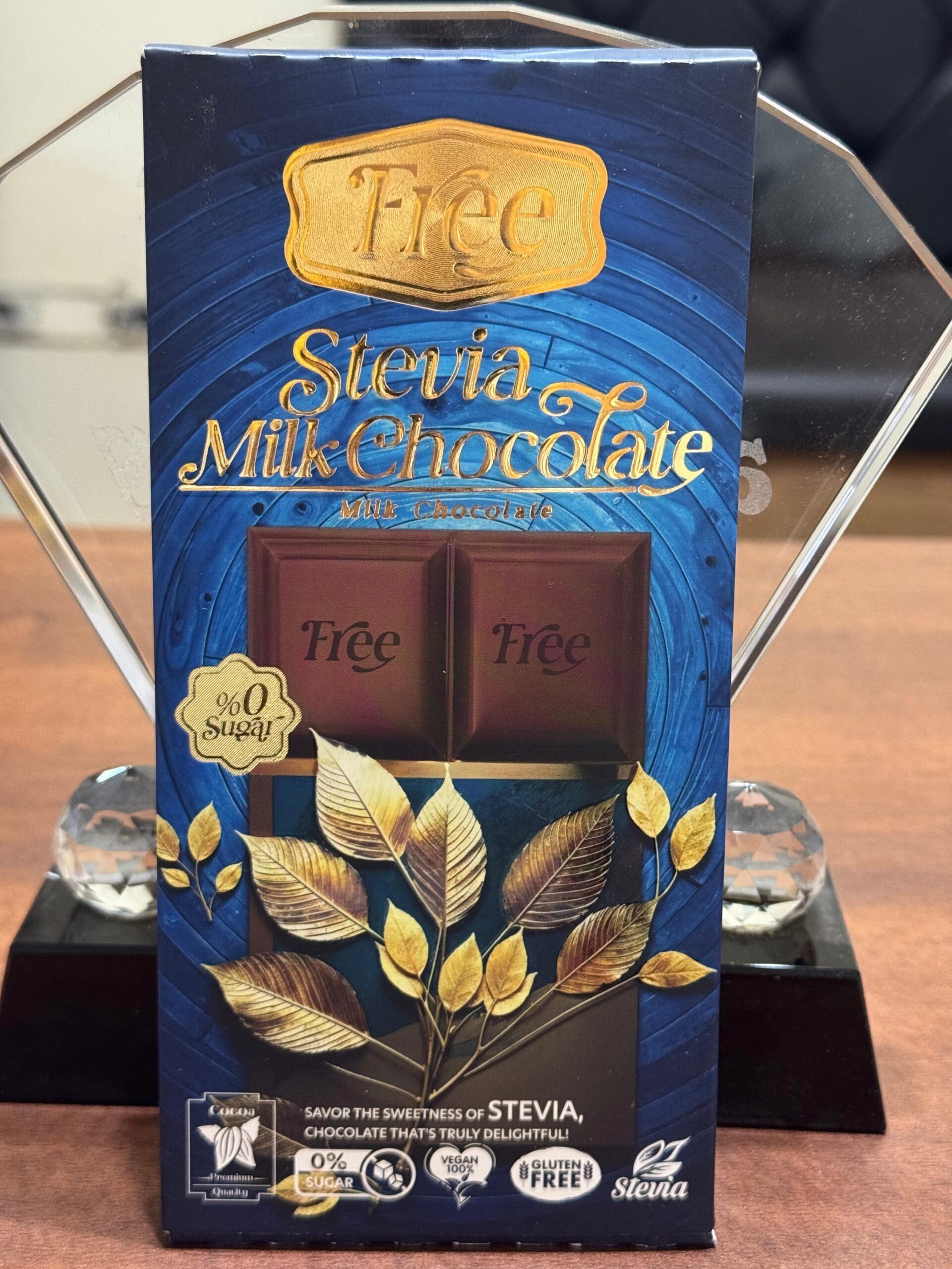 Free Stevia Milk Chocolate