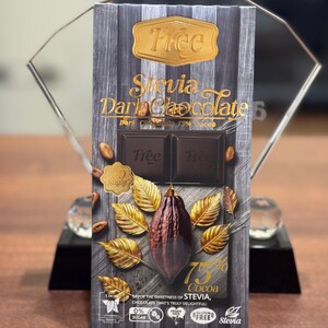 Free Stevia Dark Chocolate 75% Cocoa