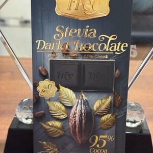 Free Stevia Dark Chocolate 95% Cocoa