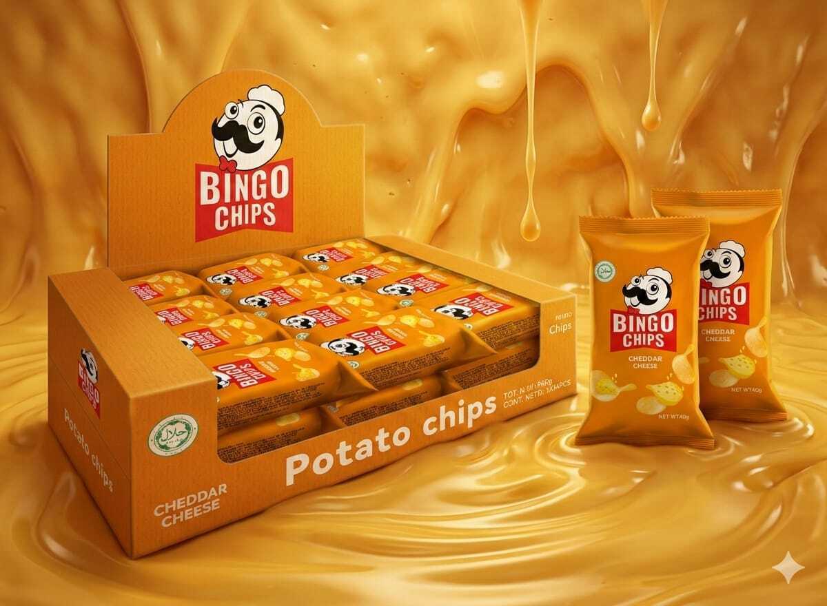 Bingo Chips Cheddar Cheese