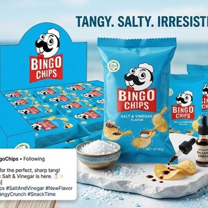 Bingo Chips Salt & Vinegar