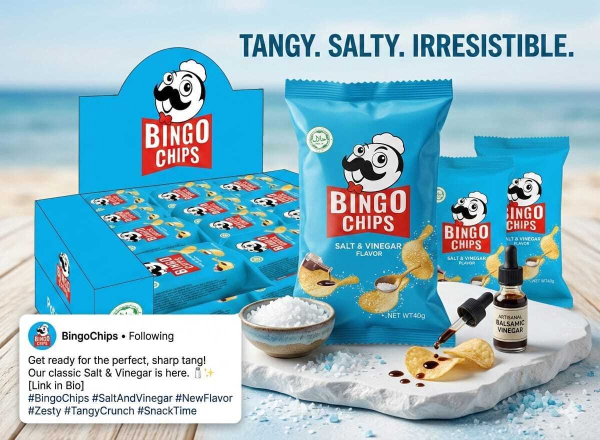 Bingo Chips Salt & Vinegar
