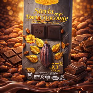 Free Stevia Dark Chocolate 55% Cocoa