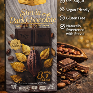 Free Stevia Dark Chocolate 85% Cocoa