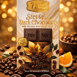 Free Stevia Dark Chocolate with French Coffee