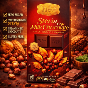 Free Stevia Milk Chocolate with Hazelnut